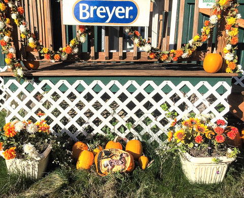 Breyer Halloween Horse Nevermore Pumpkin at Triple Mountain store