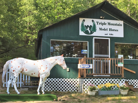 Triple Mountain's life size horse mascot
