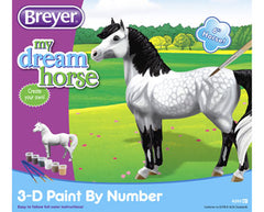 Breyer My Dream Horse Paint-by-Number Dapple Grey