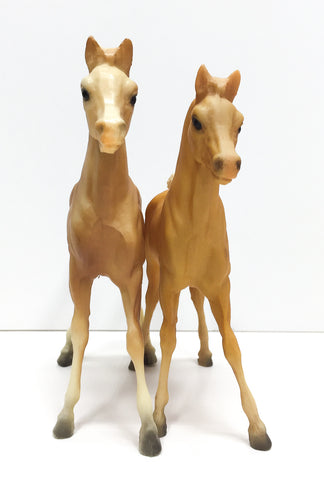 Breyer shrinky palomino Family Foal w/ non-shrinky