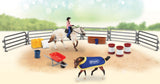 Breyer Stablemates Western Play Set at Triple Mountain