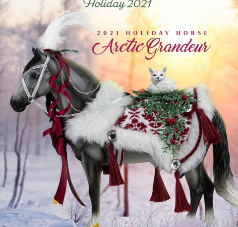 Breyer 2021 Holiday Horse Arctic Grandeur at Triple Mountain