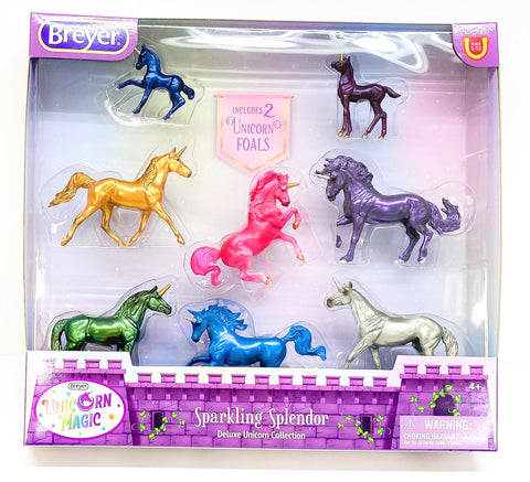 Breyer Unicorn Stablemates for Easter at Triple Mountain