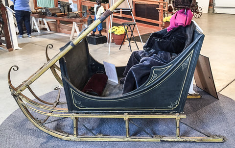 Sleigh with Offset, Hinged Shaft at Skyline Farm