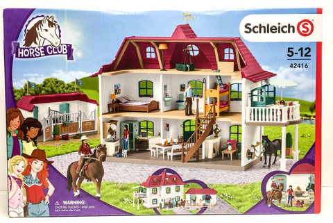 Schleich Large House and Horse Stable at Triple Mountain