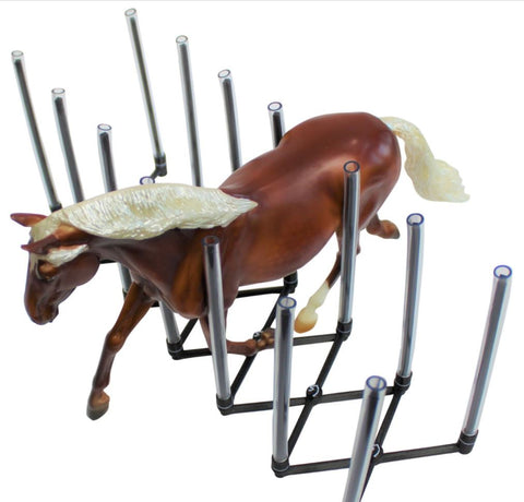 Horse Rack for Breyer and Peter Stone Models - Made in USA - Triple Mountain Exclusive