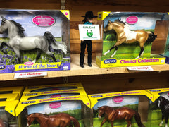 Triple Mountain gift cards can be used for new Breyer and other model horses!