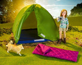 Breyer Camping Adventure Set with Riley at Triple Mountain