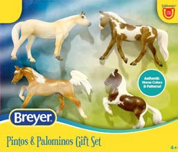 Breyer Stablemates Pintos & Palominos Gift Set at Triple Mountain