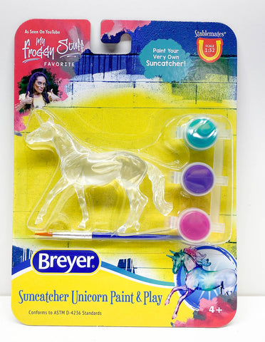 Breyer Paint Your Unicorn Suncatcher for Easter at Triple Mountain