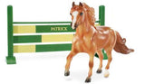 Breyer Miniature Horse ~ GTR Paticks Vindicator w/ Jump at Triple Mountain