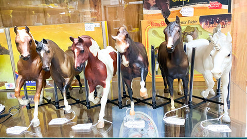 Horse Rack Safety Stalls for Breyer and Peter Stone Models Available at Triple Mountain