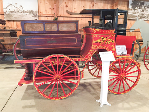 Piano Delivery Wagon at Skyline Farm Museum