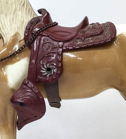 Breyer Western Horse Saddle - low rivet snap-cinch version