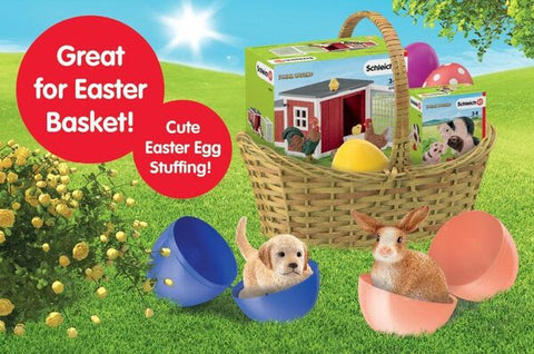 Schleich Easter Egg Hunt and Basket