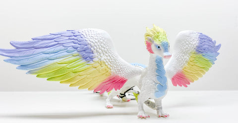 Schleich Rainbow Dragon for Easter at Triple Mountain