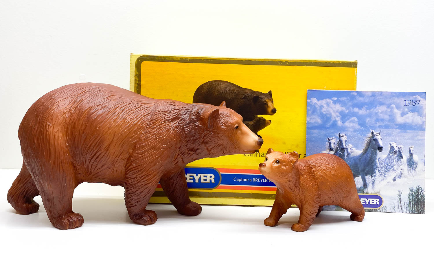 Breyer Bear and Cub - Cinnamon Bear Family, 1987-1989 Only – Triple ...