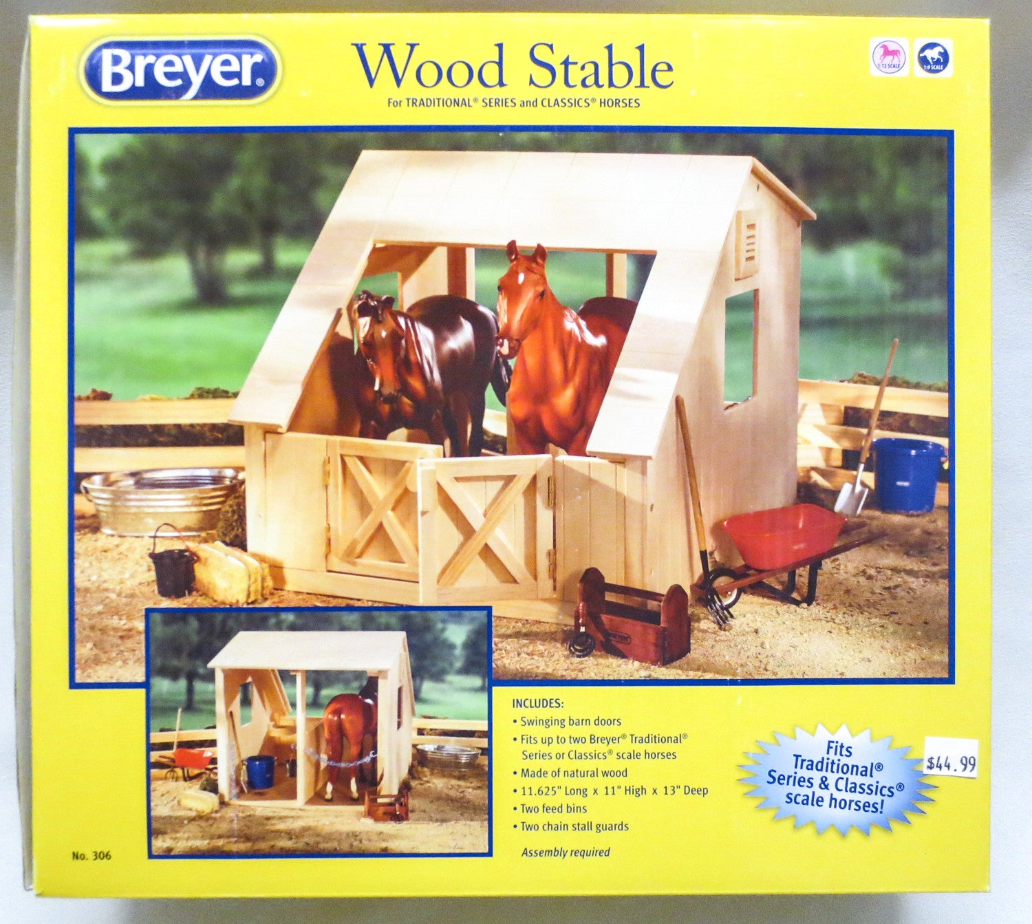 breyer wood stable