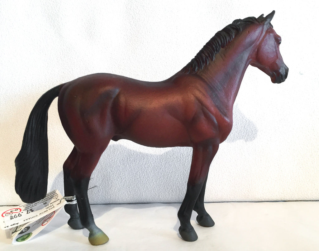 CollectA Hanoverian Stallion, Blood Bay – Triple Mountain Model Horses