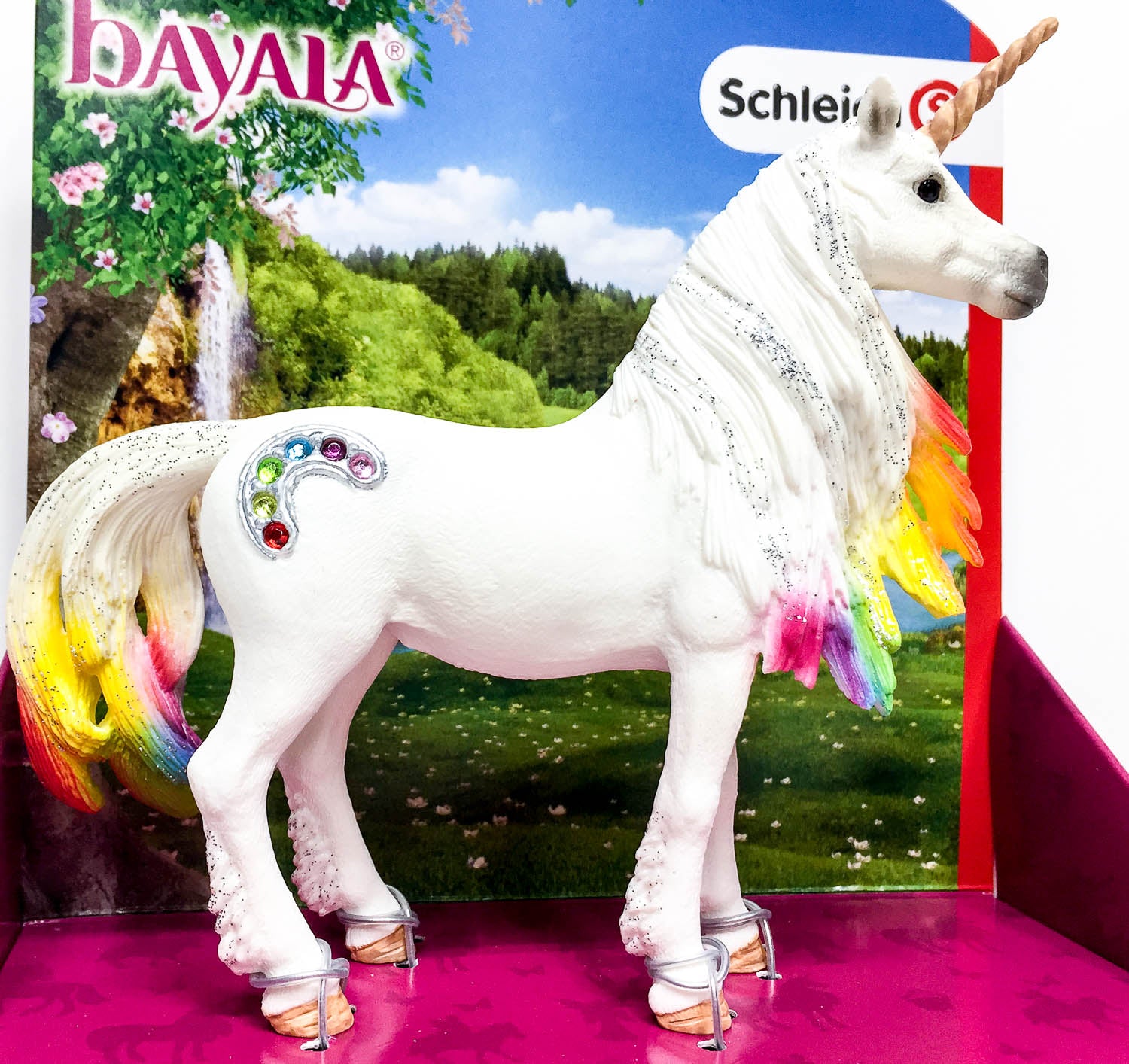 schleich rainbow unicorn mare