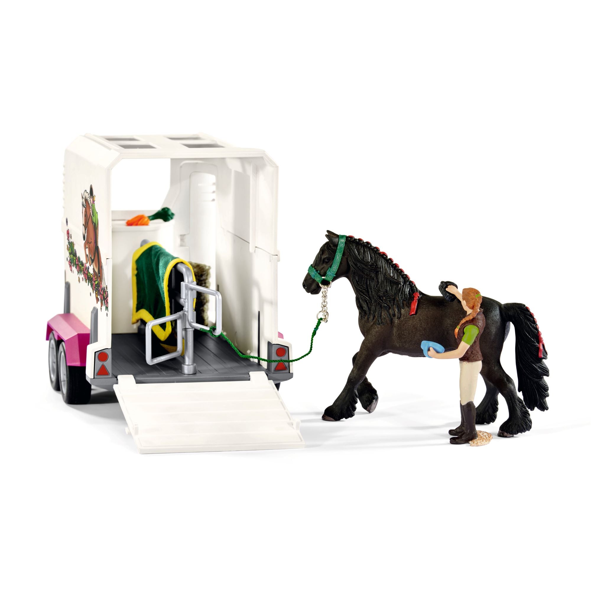 horse trailer schleich