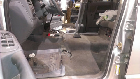 Dodge Ram Truck with Seats Removed