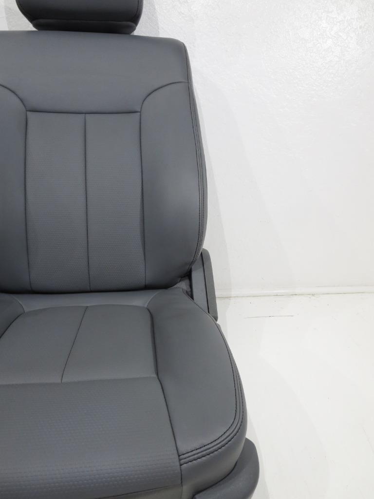 Replacement Ford F150 F-150 Oem Gray Vinyl Seats 2009 2010 2011 2012