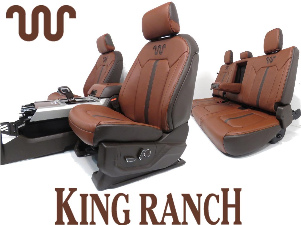 Ford King Ranch Seats F150 Front Seats Rear Seat Center Console 2015 2016 2017 2018 2019