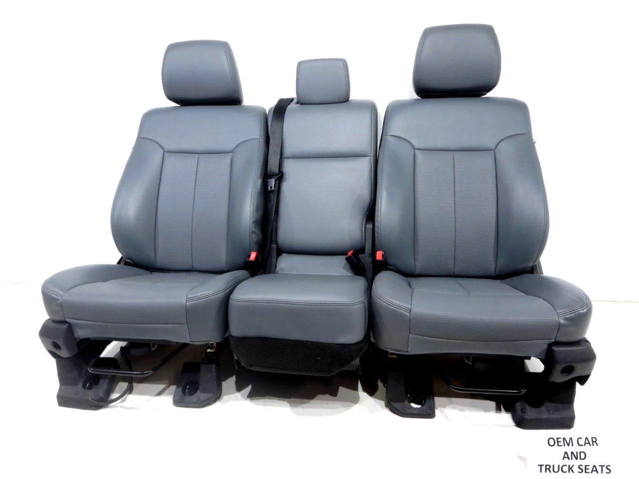 Replacement Ford Super Duty F250 F350 Vinyl Work Seats 2010 2011 2012 2013 2014 1999 2014 Stock 1453i