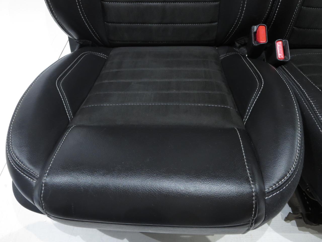 Ford Mustang Gt Cs Coupe Oem Leather Suede Seats 2010 2011 2012 2013 2014