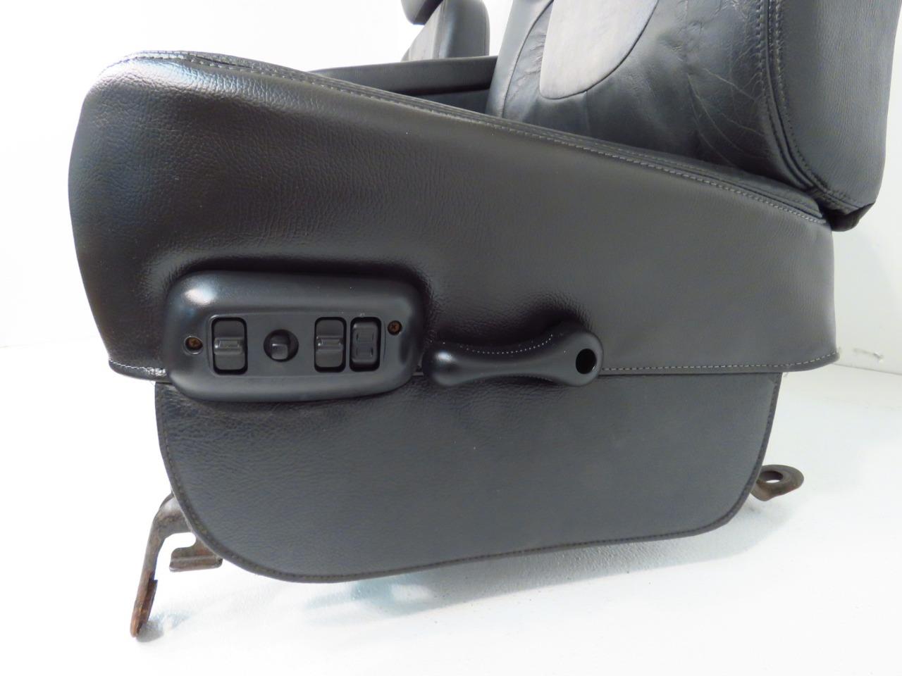 Replacement Dodge Ram Seats Black Leather Power Suede 2002 2003 2004 ...