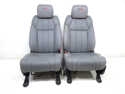 Replacement Toyota Tundra Grey Leather Xsp-x Seats 2014 2015 2016 2017