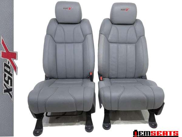 Replacement Toyota Tundra Grey Leather Xsp-x Seats 2014 2015 2016 2017