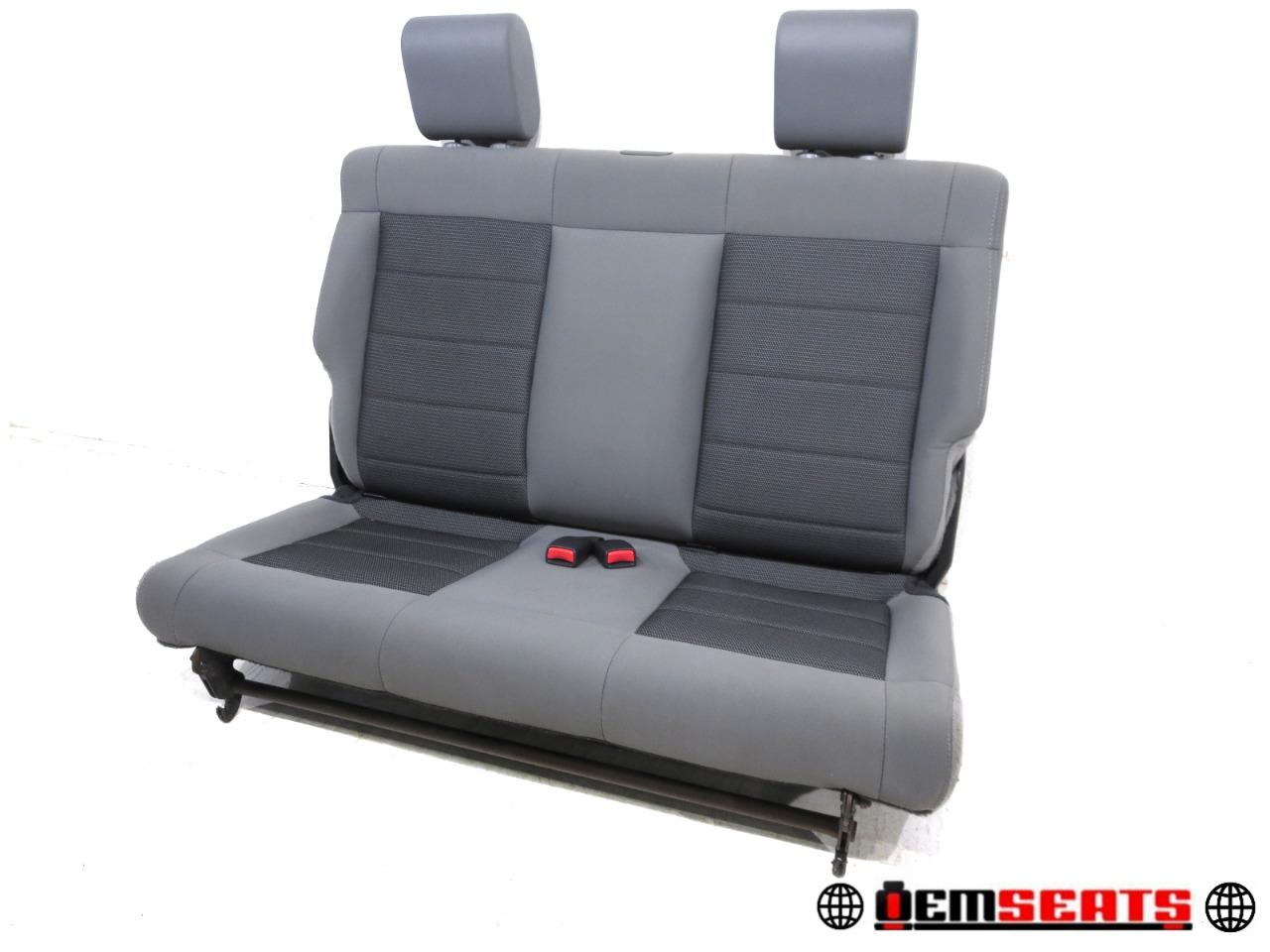 Jeep Wrangler Jk 2dr Oem Rear Seat 2007 - 2012 2013 2014 2015 2016 2017  2018 | Stock # -6888