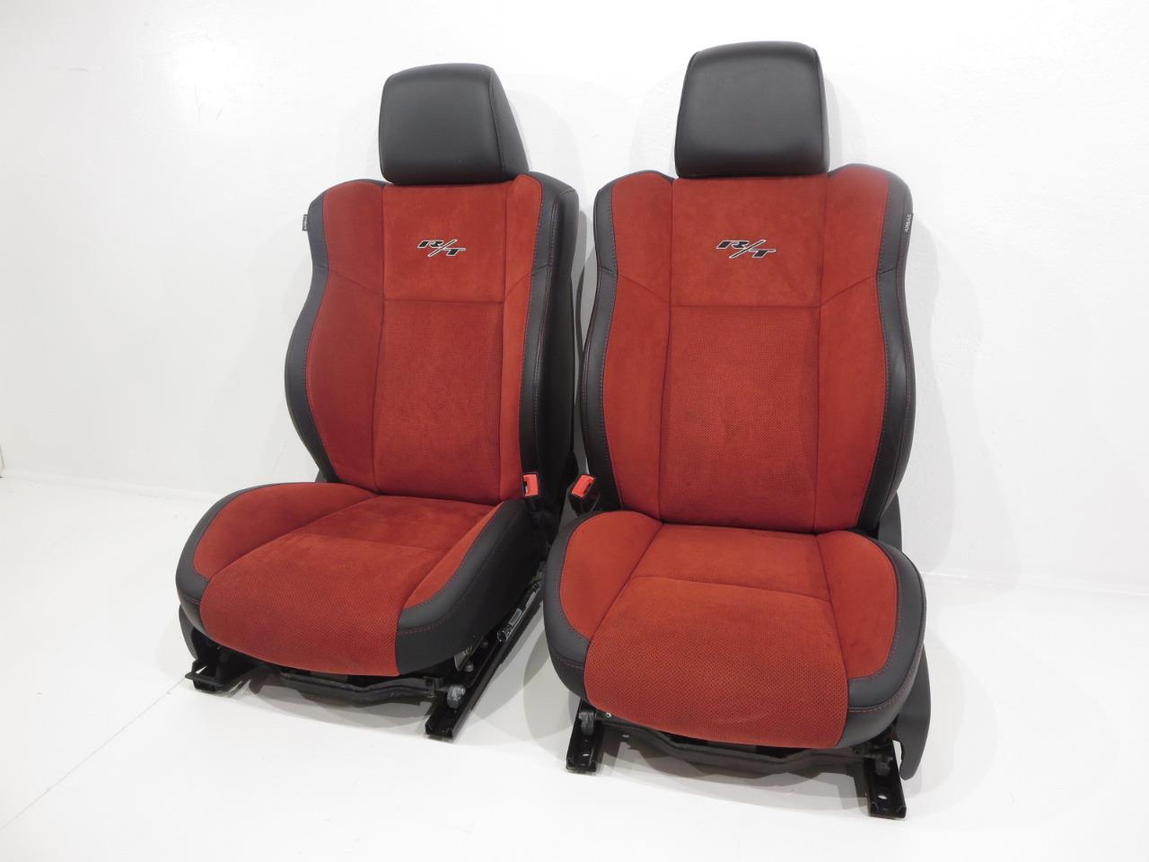 red dodge charger seats