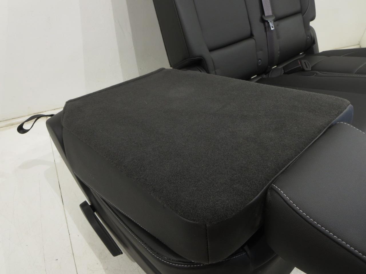 Replacement Gm Tahoe Yukon Oem Leather Rear Bench Seat Second Row 60-40 ...