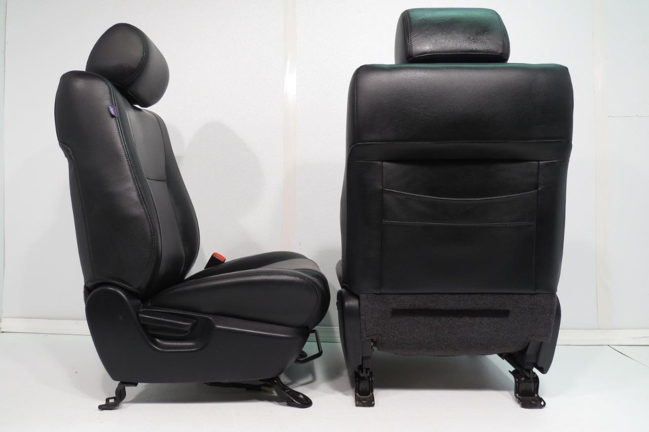 Replacement Toyota Tundra Black Leather Seats 2007 2008 2009 2010 2011