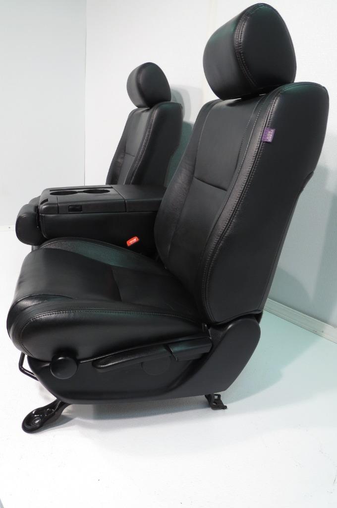 Replacement Toyota Tundra Black Leather Seats 2007 2008 2009 2010 2011