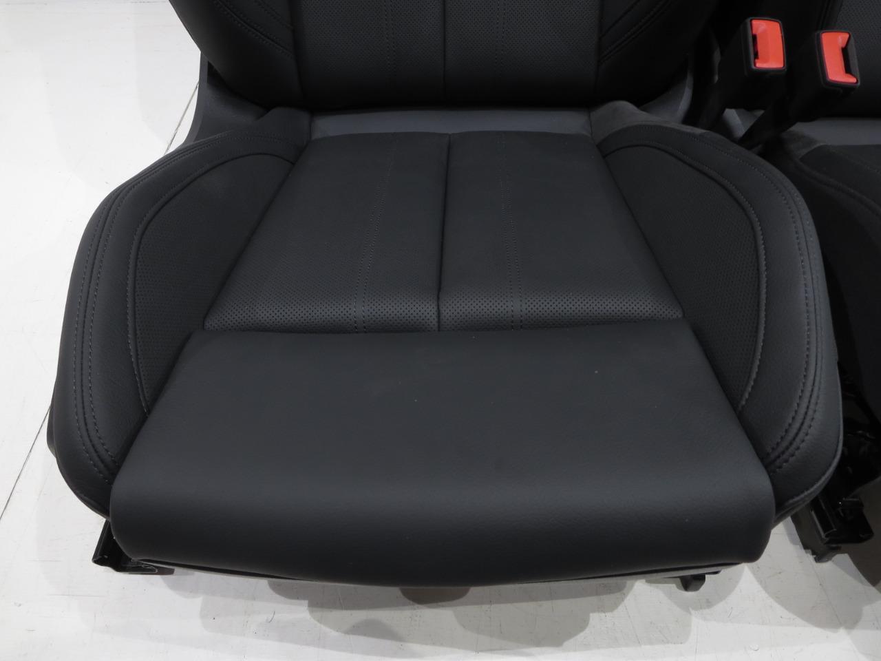 Replacement Audi Q5 Oem Leather Sport Seats Powered Heated Ventilated 2018 Warm Weather Package Stock 4624i