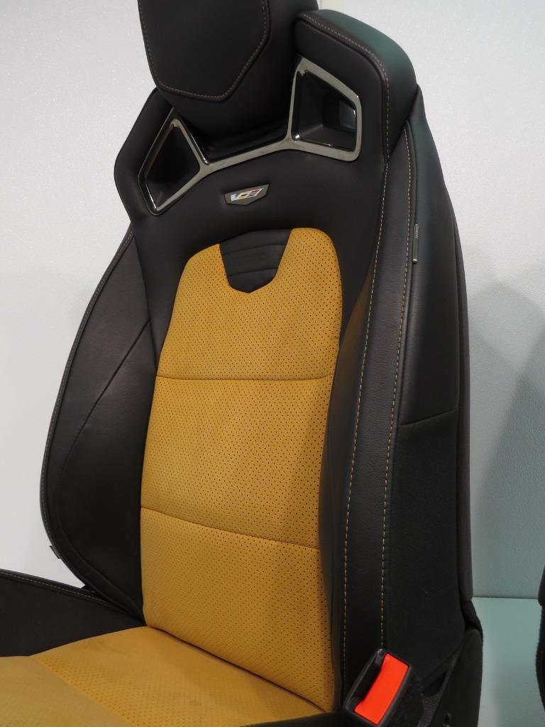 Replacement Cadillac Cts V Recaro Seats Leather 2016 2017 Cts Front And Rear Seat W/airbags 