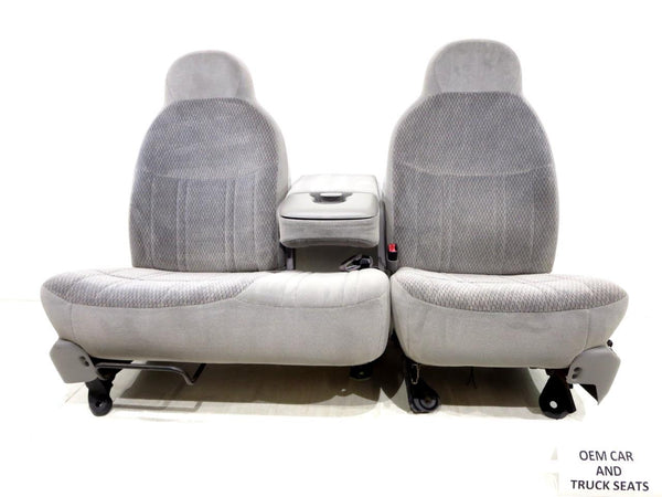 Replacement Ford F150 F-150 Oem 60-40 Cloth Seats 1997 1998 1999 2000