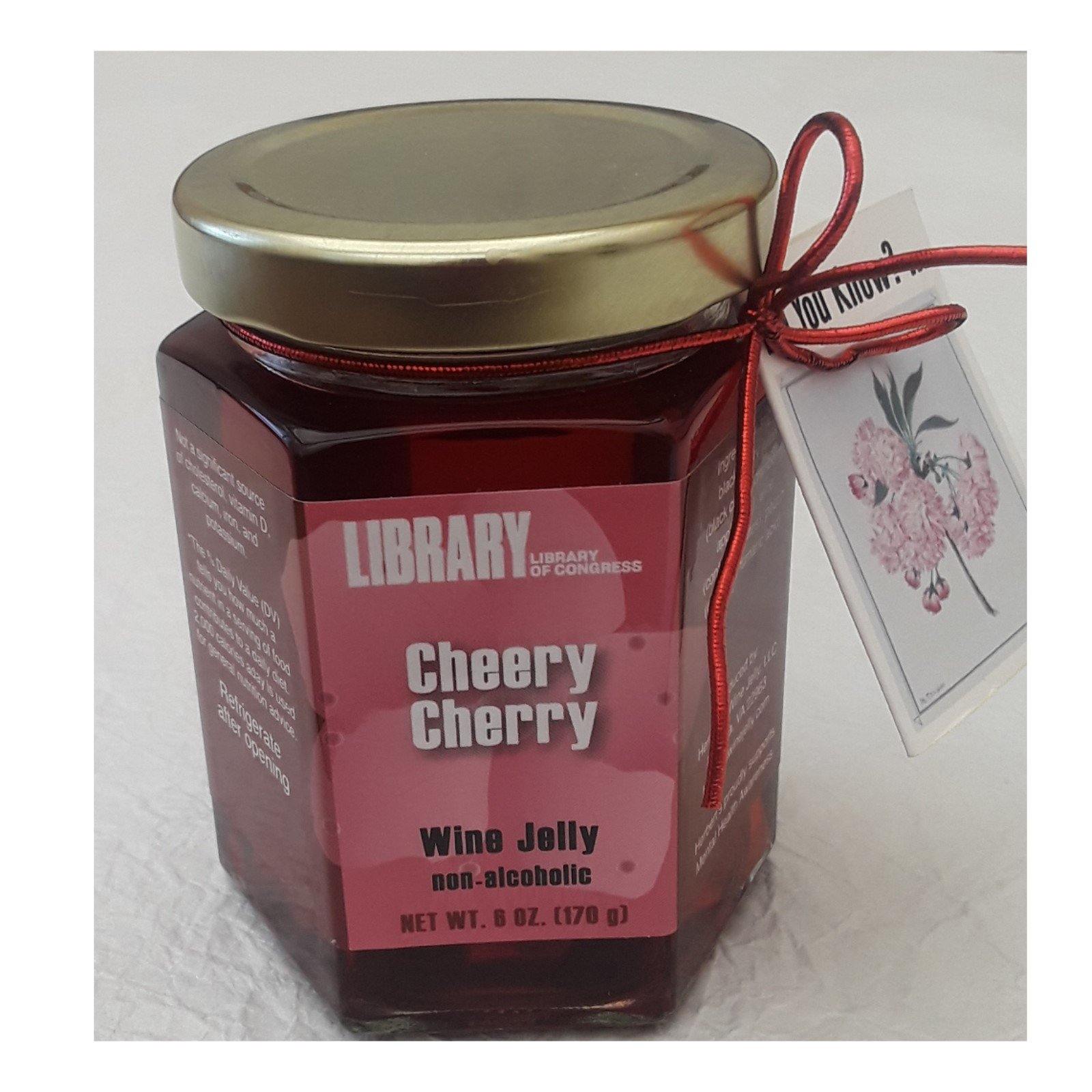 Cheery Cherry Wine Jelly