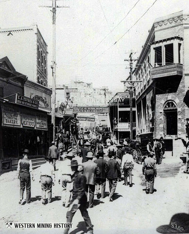 Brewery Gulch at Bisbee, Arizona ca. 1905