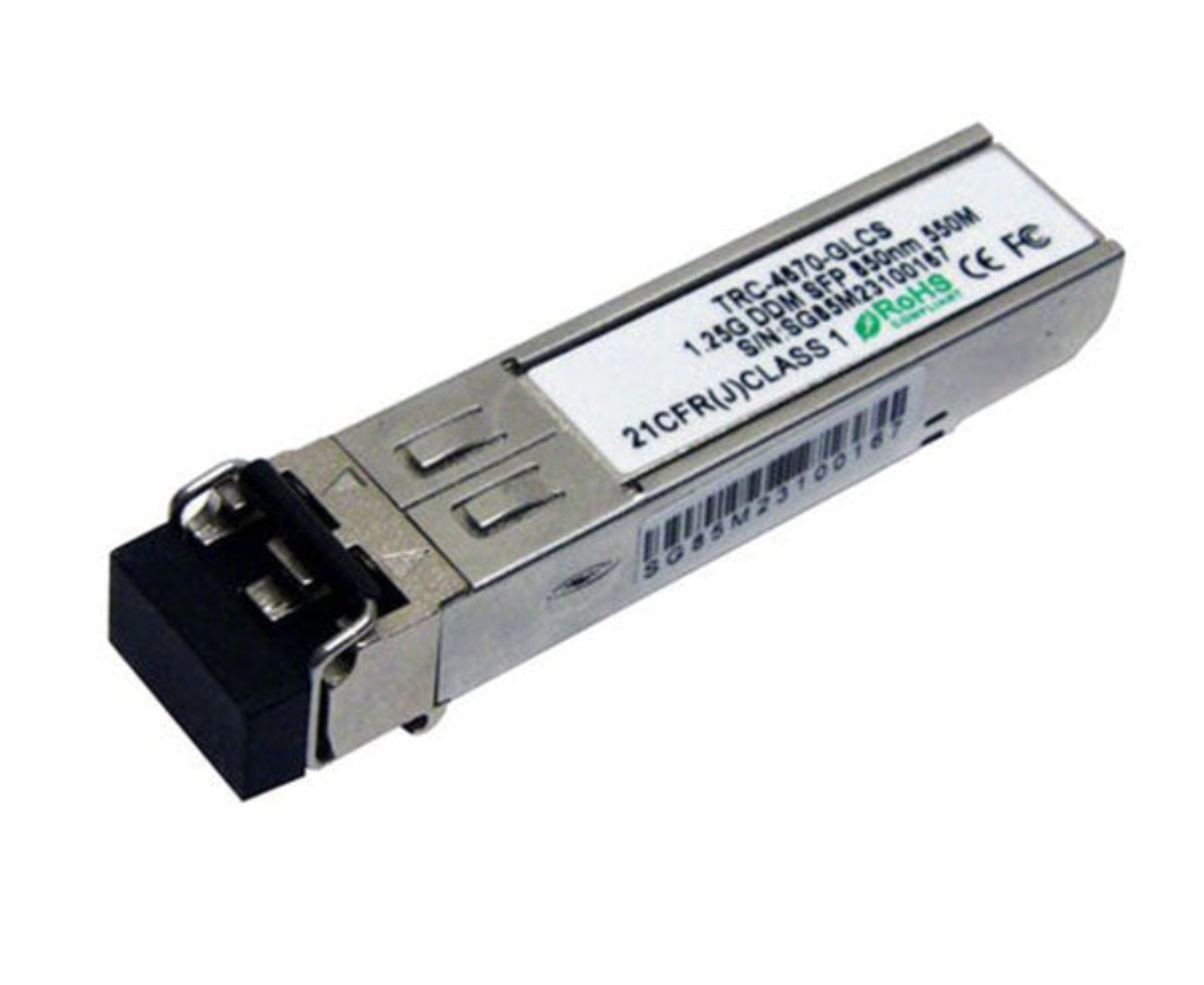 100Base-LX Single-mode SFP Transceiver, DDM - 10 KM Range