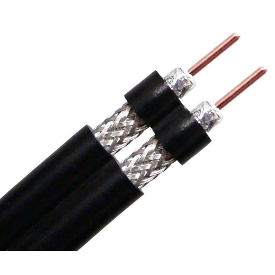 Buy Five Star Cable RG6 1000 ft. Siamese Combo Coaxial RG6/U and 18 AWG 2  Conductors CCTV Cable - Combo RG6/U + 18/2 Power Online at desertcartBelize