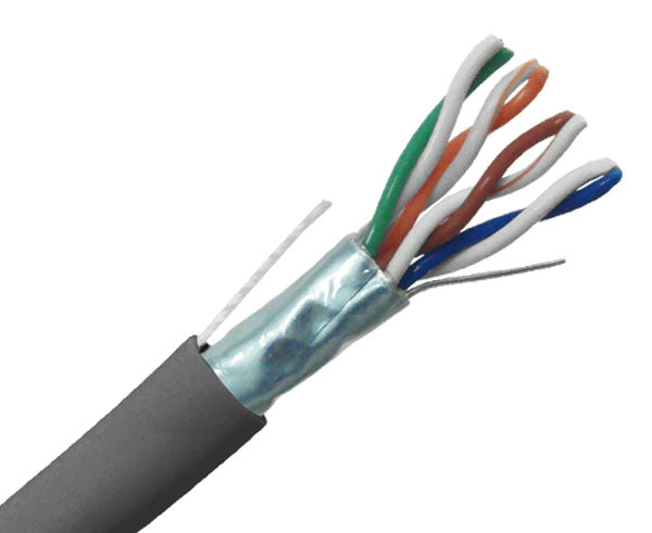 CAT5E Stranded Copper Bulk Ethernet Cable - FTP Shielding – Patch Cords  Online