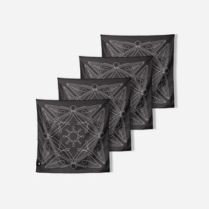 4-Pack Rambler Black Bandana Towel Bundle