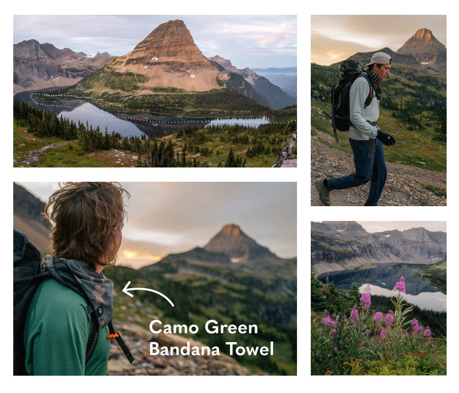 Leg two of the Kauffman brothers on their triathlon across Glacier National Park.