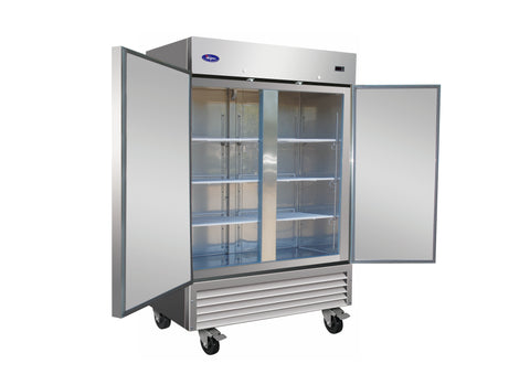 Valpro Two Section Solid Door Reach-In Freezer