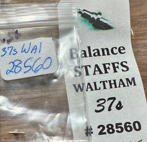 Waltham CDIA Aircraft Clock Balance Staff - WatchDoc's Vintage Timepieces & Accessories